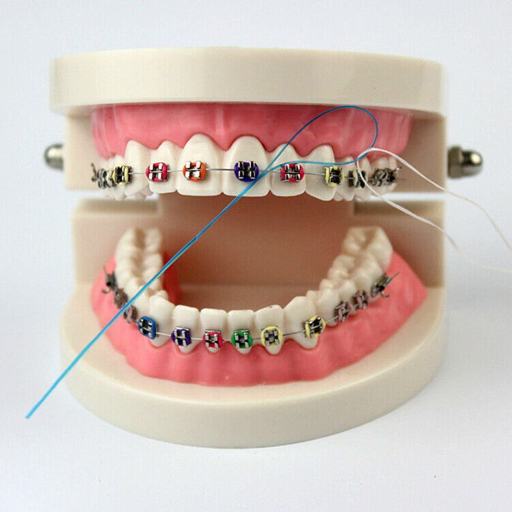 35pcs/box Orthodontic Fixation Floss Threaders For Braces Bridges