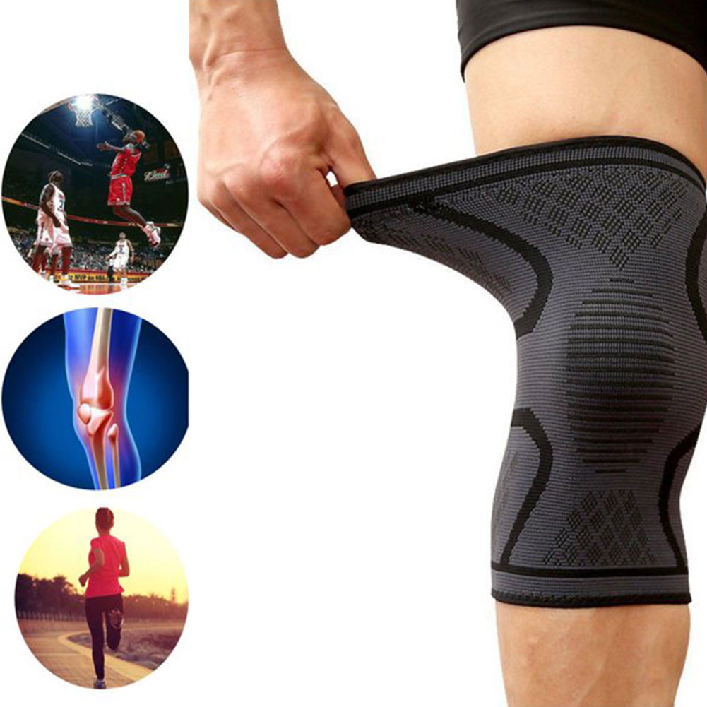 2pcs Gym Sports Arthritis Elastic Compression Sleeve Patella