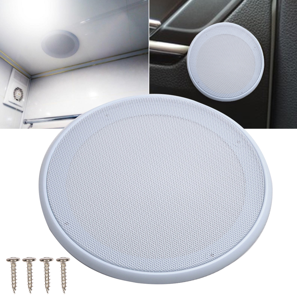 6.5&#039;&#039; 8&#039;&#039; Auto Car Subwoofer Speaker Net Grille Audio Protective Cover White