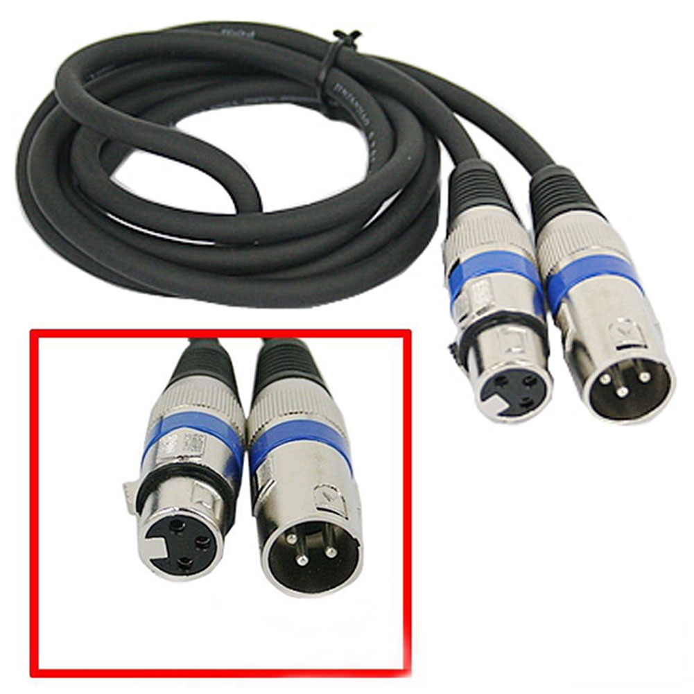 XLR Extension Portable 3 Pin Professional Home Transmission PVC Microphone Cable