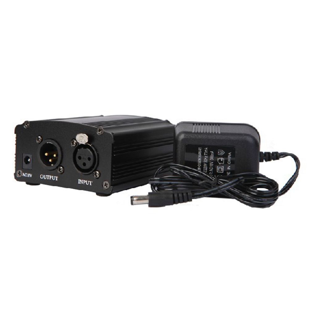 48V Audio Recording Electric Sound Card KTV Condenser Power Supply Adapter