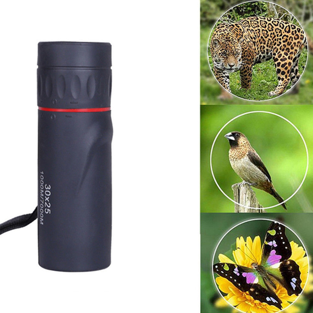 Outdoor Low Light Single Tube Camping Portable Monocular Telescope Mini