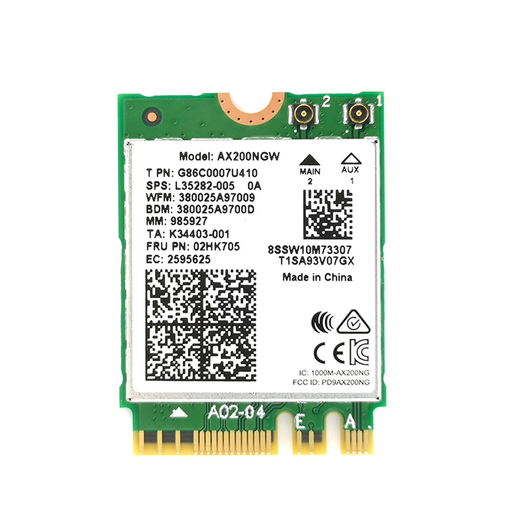 Dual-Band-Wireless-For-Intel-AX200-NGFF-Wifi-Bluetooth-5-0-Card-AX200NGW