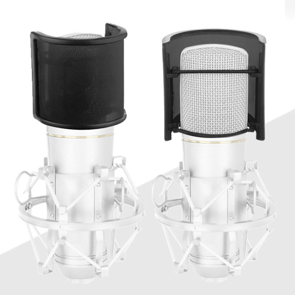 Accessories Recording Studio Mask Shield Parts Microphone Filter Dual Layer