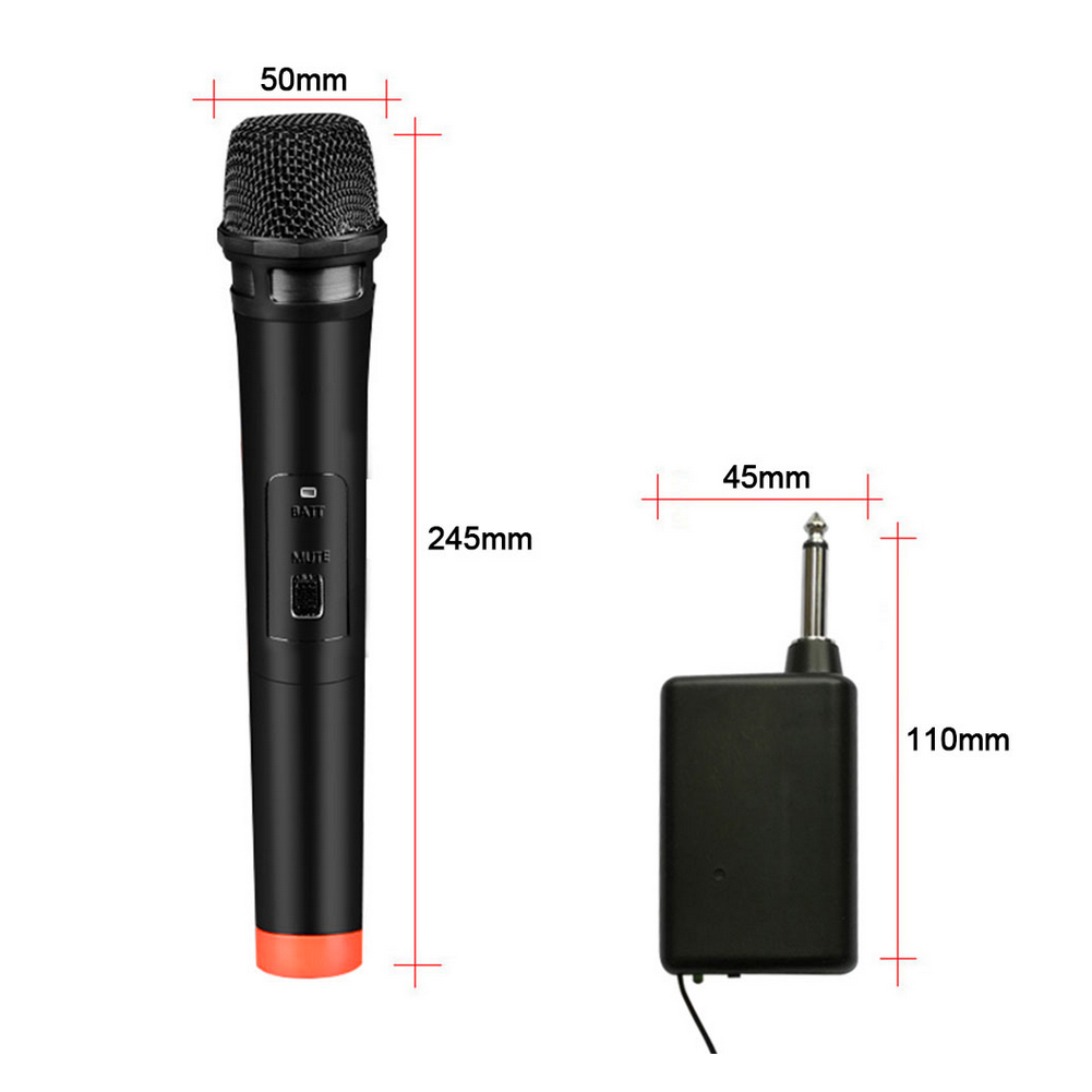 Parties Karaoke Handheld Recording Singing Dynamic Wireless Microphone Outdoor