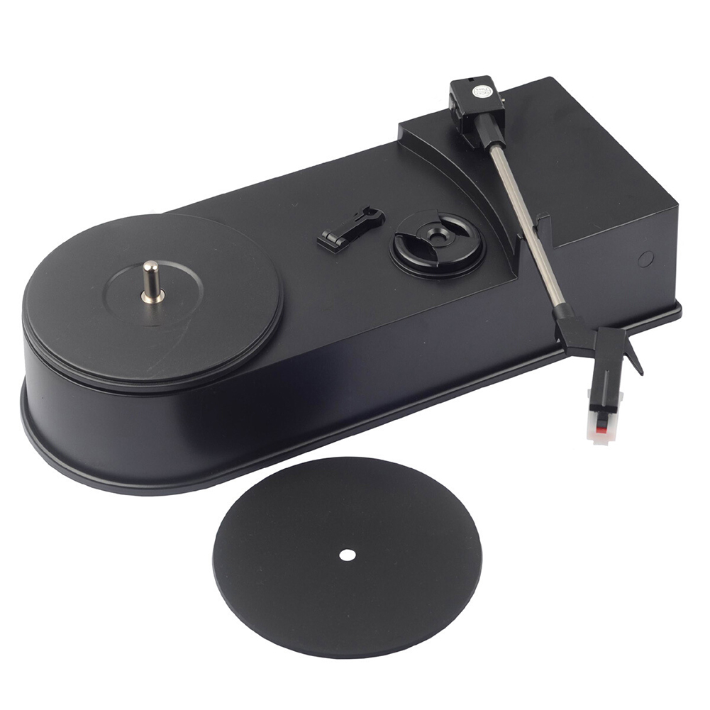 USB Turntable Vinyl Record Player to MP3 Mono Converter w/ L/R 3.5mm Audio Port