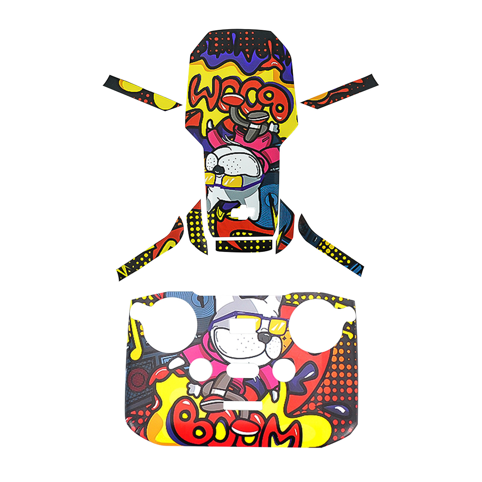 Protective Cover Body Arm Drone Accessories Skin Sticker for DJI Mavic Mini 2