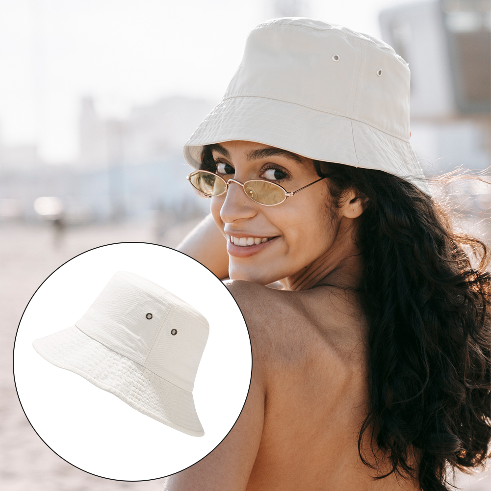 Men Summer Hat Bucket Hat Men Light Women Sun Hat Wide Brim Beach