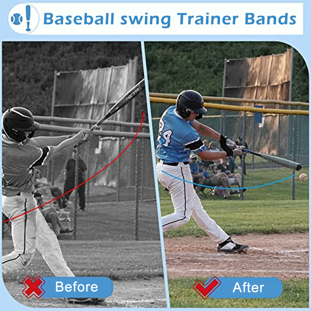 Centrum Berolige zoom 2pcs Swing Trainer Bands Kids For Baseball Posture Correction Training  Equipment | eBay