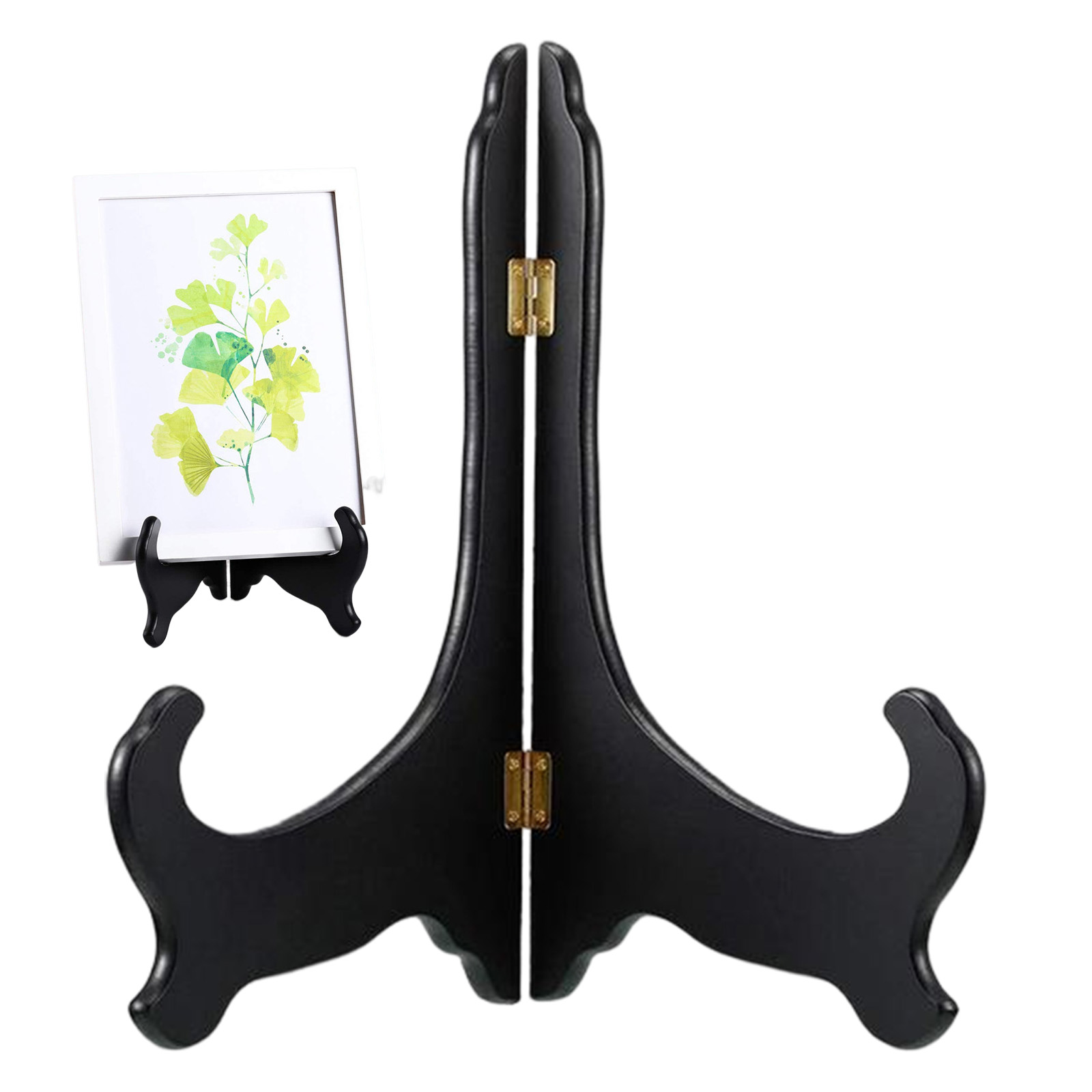 Wooden material practical for display plate holder decorative party