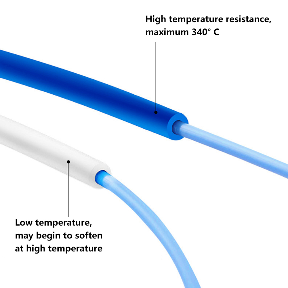 Easy Apply 3D Printer Blue 1m Solid Metal Connectors Heat Resistant