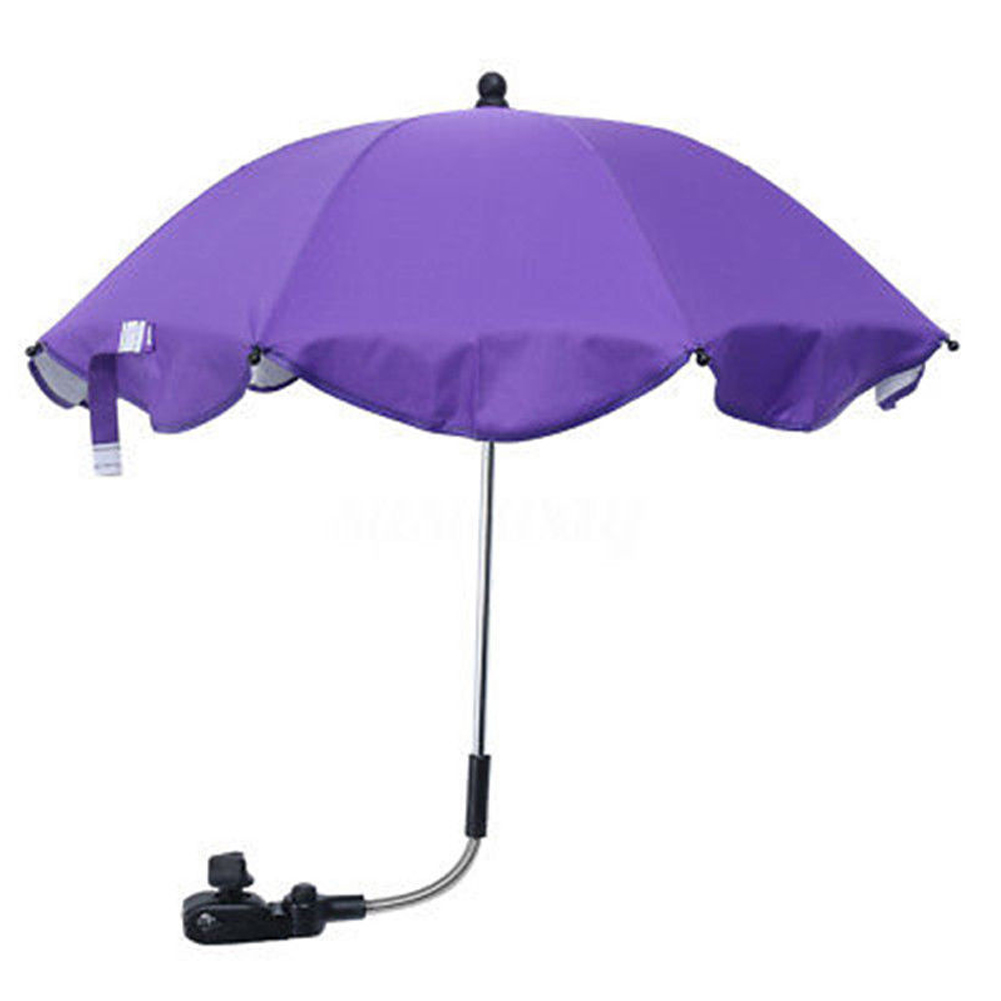 Baby Stroller Umbrella Wheelchair Sun Shade Pushchair Parasol Rain Canopy Cover 