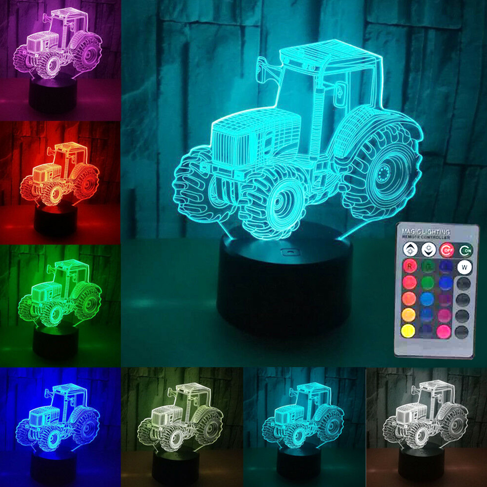 3d tractor light