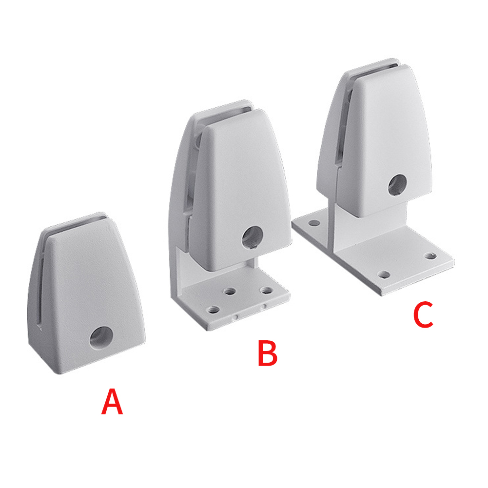 Aluminium Alloy Office Partition Bracket Screen Clamp Panel Clips Support