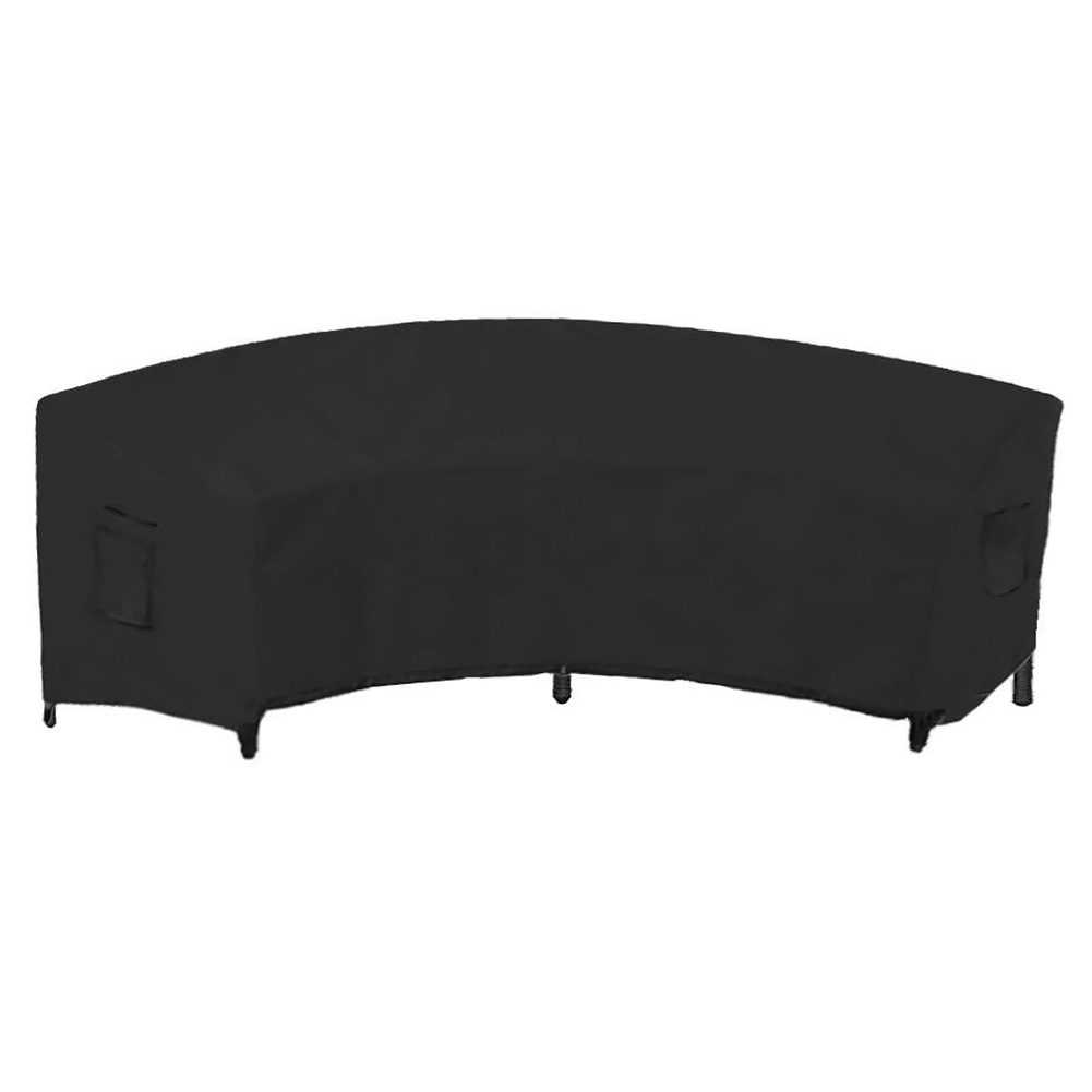 beiyoule Sofa Furniture Cover Curved Couch Protector Foldable Waterproof Outdoor Patio 