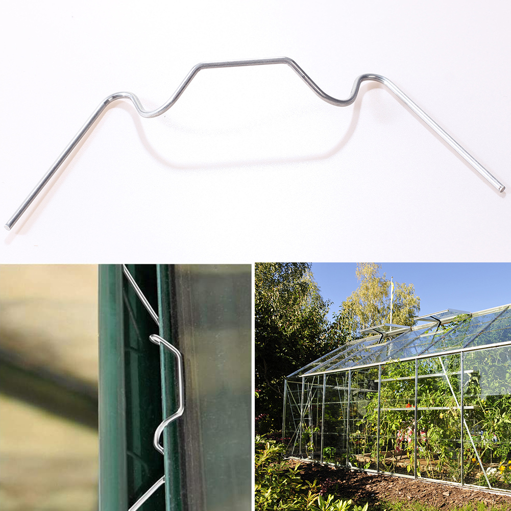 Details about   Stainless Steel Greenhouse Glazing W & Z Glass Fixed Pin Buckle Fixture Clips 