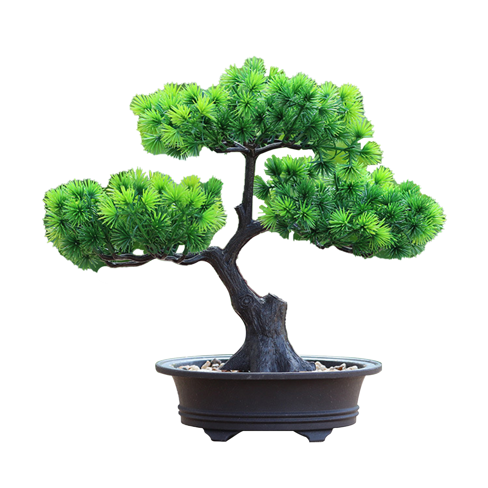 Lifelike Table Decoration Artificial Bonsai Tree Yard Home Office Potted  Pine
