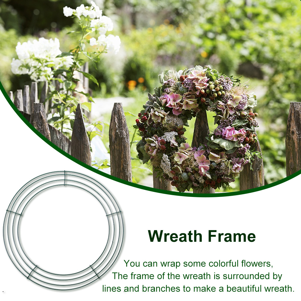 16 inch clearance wire wreath ring