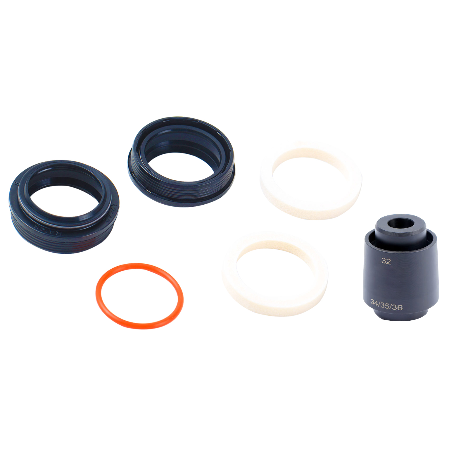 Parts Absorb Oil Sponge Ring 32mm Mountain Bike Front Fork Durable Dust Seal Kit