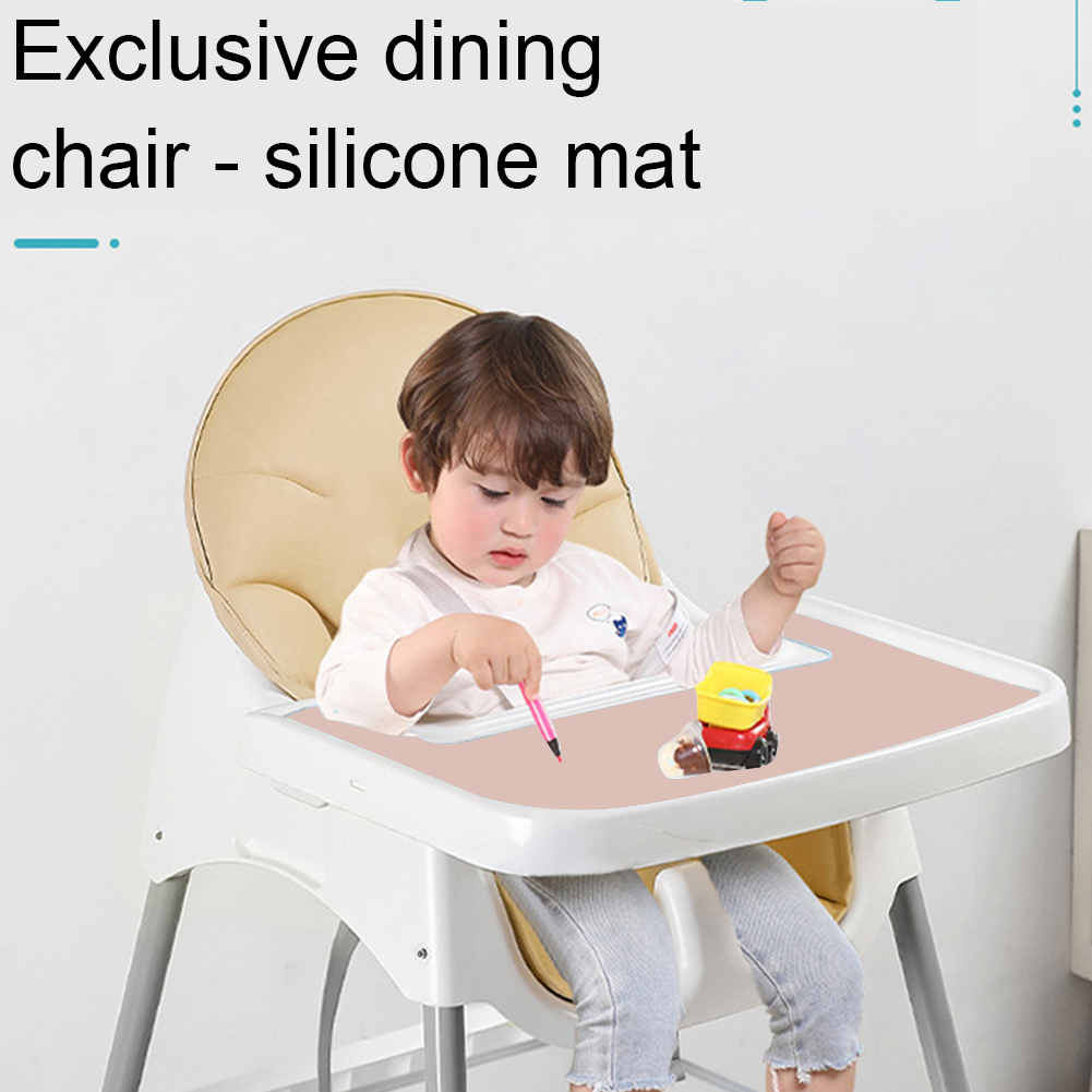 High chair tray online mat