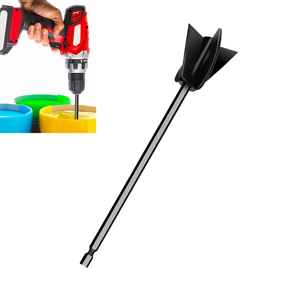 Paint Mixer Attachment Tool Cement Latex Stirring Rod Epoxy Mixing Stick Putty