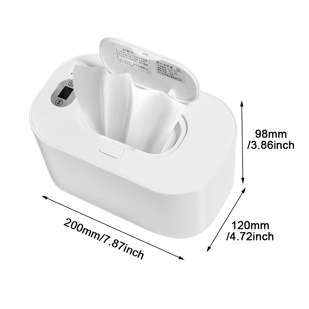 Newborn Diaper Portable Baby Wipe Warmer Thermostat Large Capacity Top  Heating | eBay