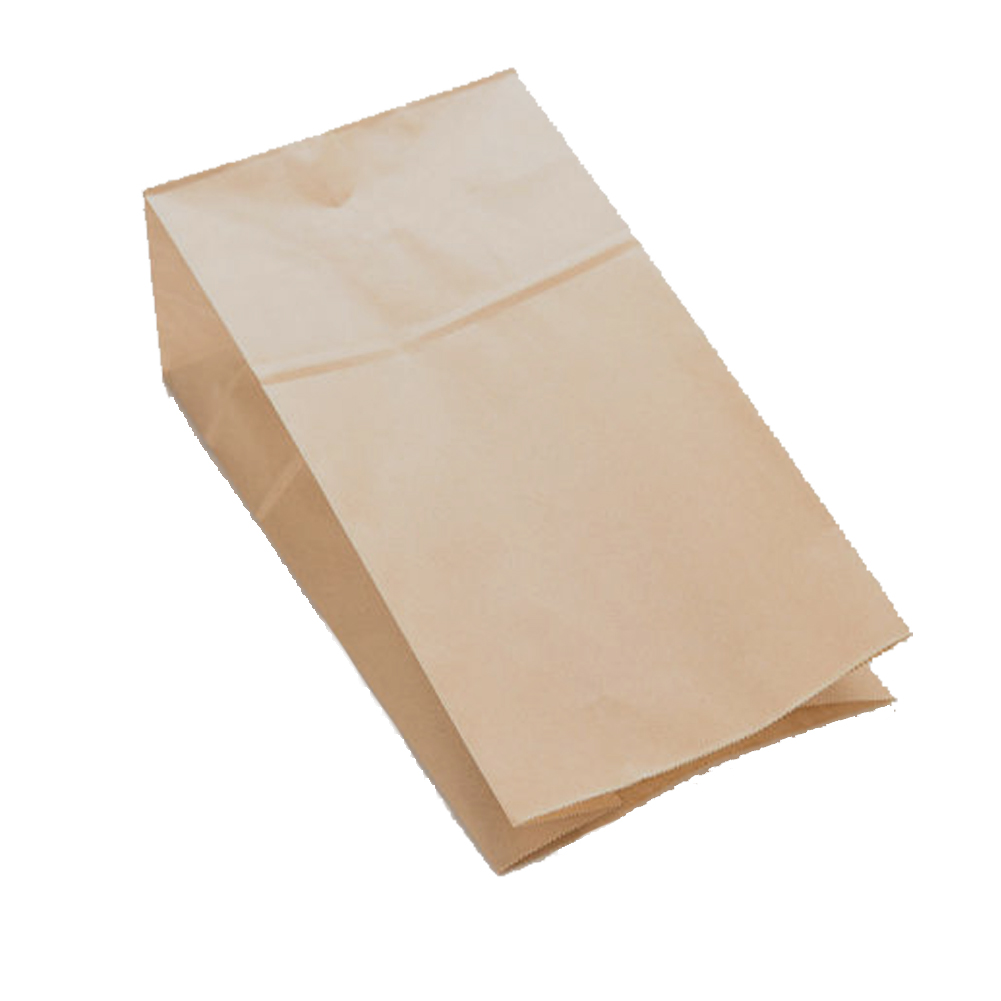10 pcs brown kraft strung paper bags food sandwich grocery fruit veg bag image 5