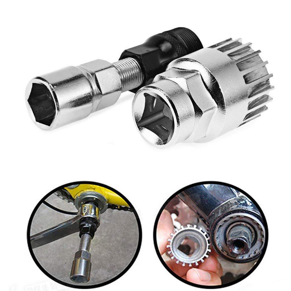 Bottom Bracket Carbon Steel Repair Tool Crank Extractor Puller Wrench Bicycle