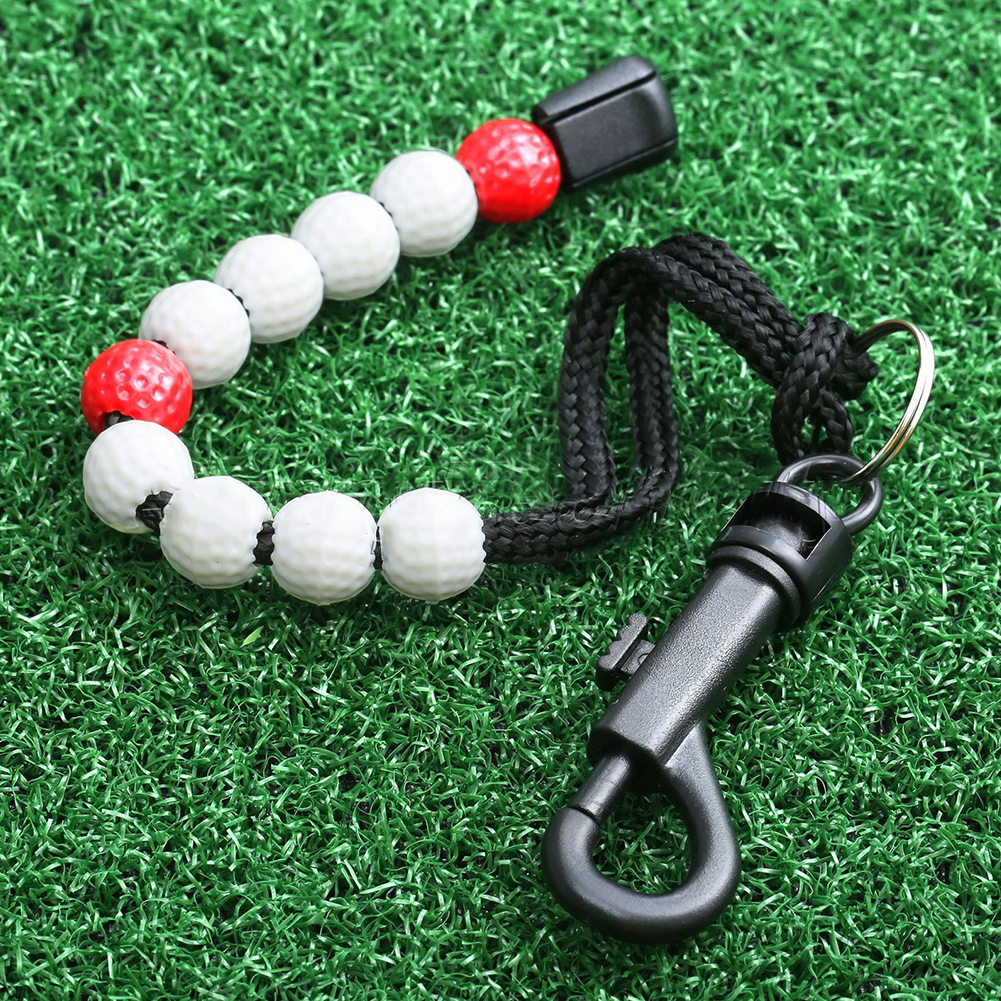 Portable Training Putt Golf Score Aid Professional Beads Counter Nylon Durable