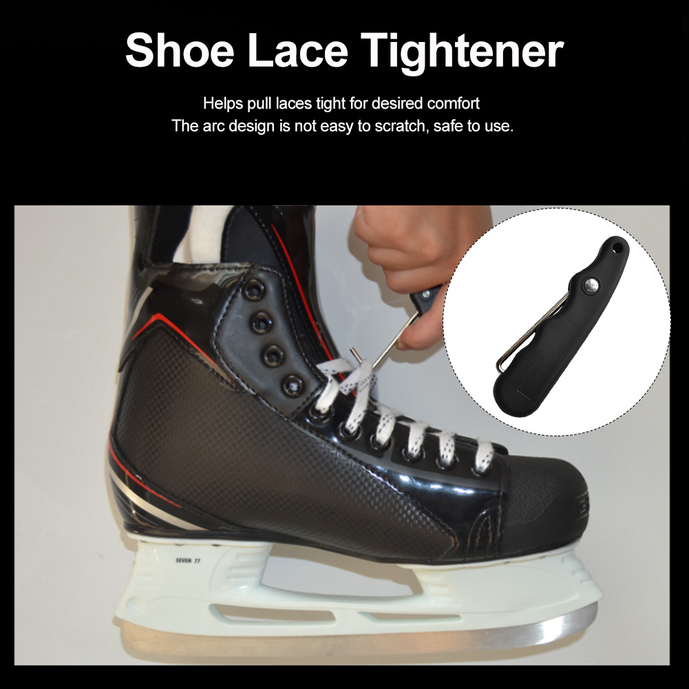 Portable Folding Skate Lace Tightener for Figure Roller Ice Hockey 9.5cm