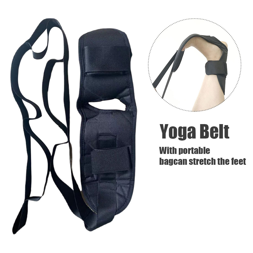 Workouts Portable Yoga Belt Foot With Loop Plantar Fasciitis Legs Rehabilitation