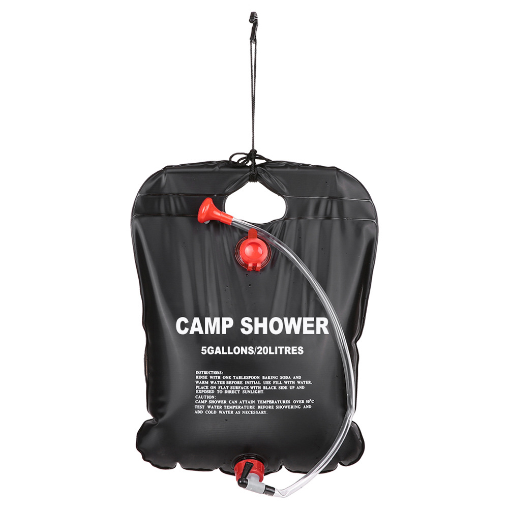 Cooking PVC Solar Shower Bag Outdoor Camping Sun Heating Beach Swimming Picnic