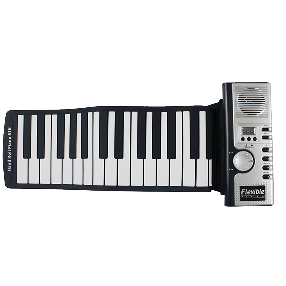 Keys Flexible Roll Up Portable Digital Electronic Soft Keyboard Piano MIDI