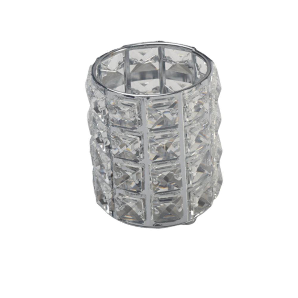 Crystal Makeup Brush Holder Pen Pencil Holder Storage Organizer Display Case 20 Crystal Makeup Brush Holder Pen Pencil Holder Storage Organizer Display Case 20