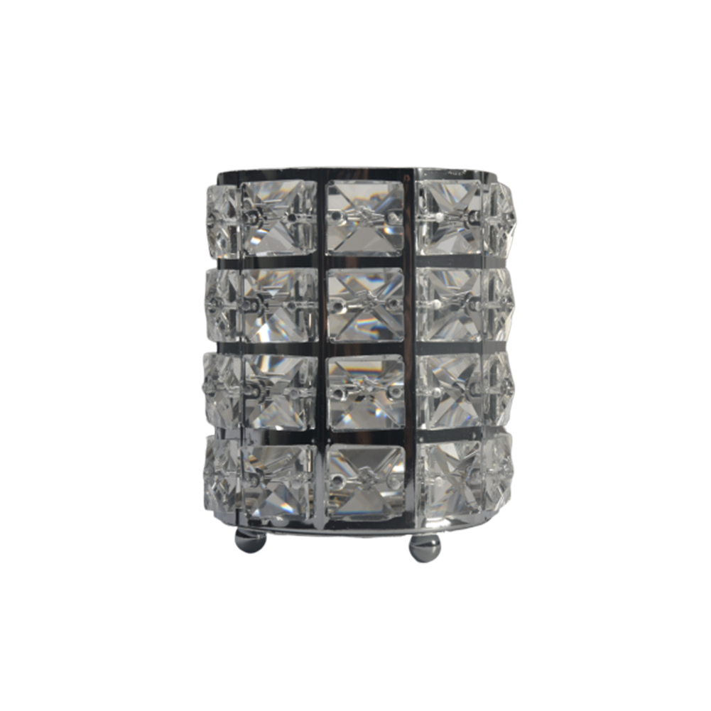 Crystal Makeup Brush Holder Pen Pencil Holder Storage Organizer Display Case 18 Crystal Makeup Brush Holder Pen Pencil Holder Storage Organizer Display Case 18