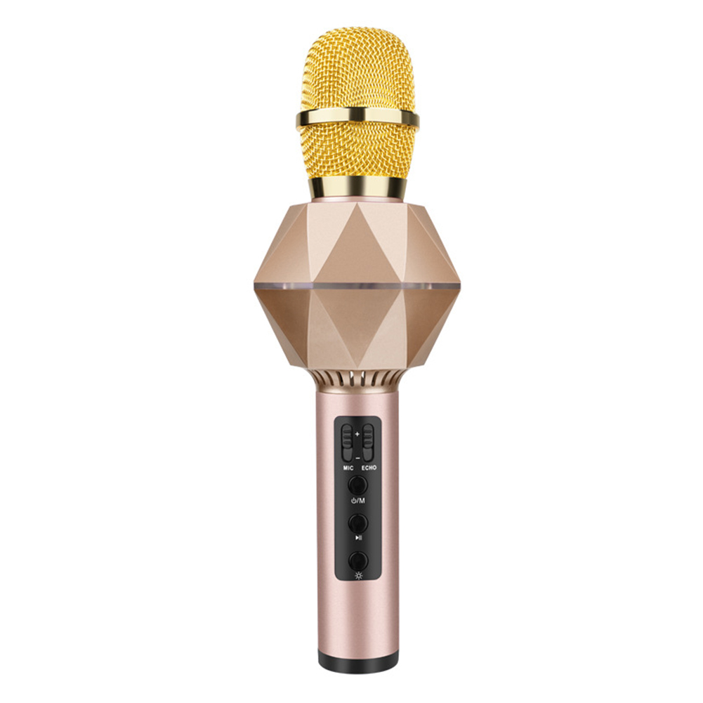 Microphone Home Sound Wireless Bluetooth Karaoke Stereo Multipurpose Microfono