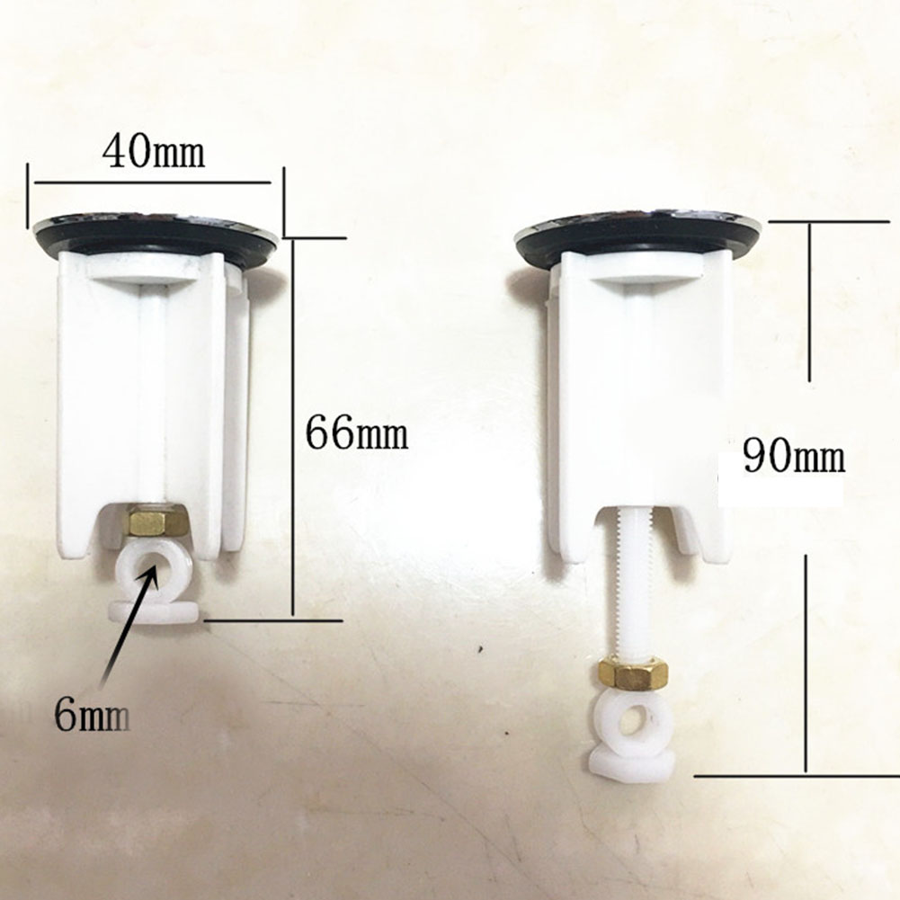 Drain Stopper Adjustable Bathtub Sink Household Wash Basin Plug Bathroom White