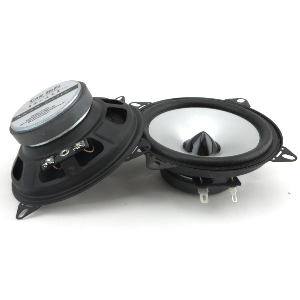 1 Pair 4 Inch Loud Car Speaker Audio Sound HIFI Monomer Easy Install Coaxial