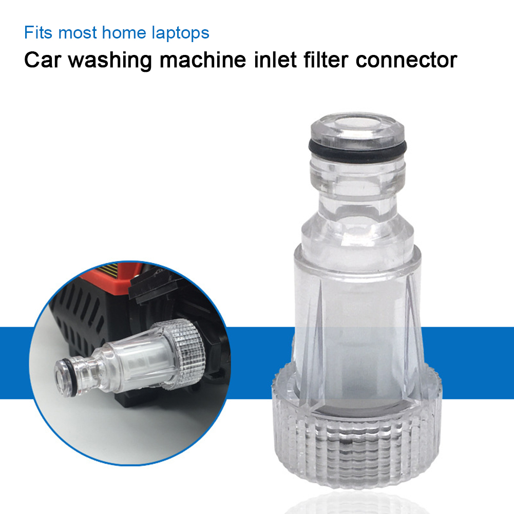 2pcs Clear Connection Car Washer Water Filter Durable Fit For K K2-K7 Series